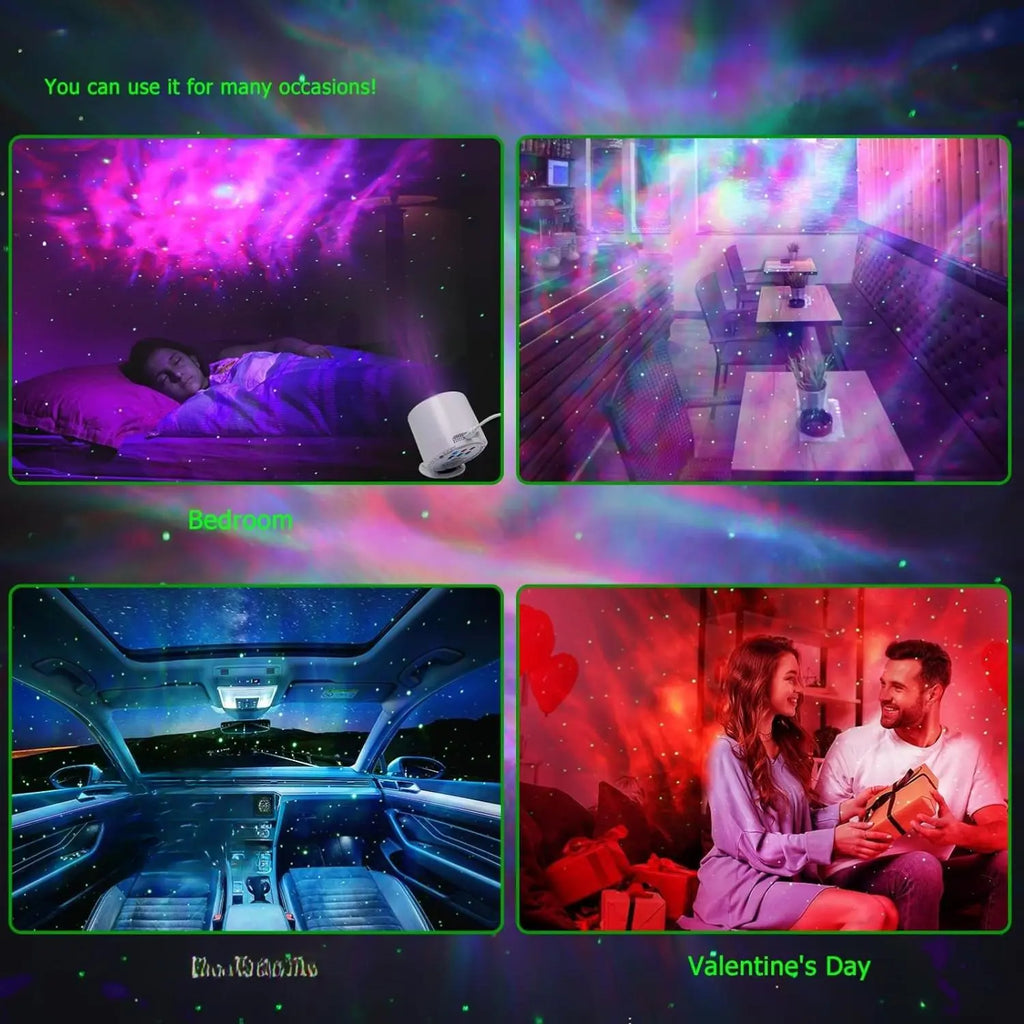 Galaxy Projector,Star Projector with Timer and Remote Control for Adults Bedroom Decoration, Party,Star Night Light