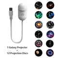 Galaxy Projector 2-In-1 Starry Sky Projector, Galaxy Star Projector Starry Projector Light, Galaxy Dual-Mode Night Light, Galaxy Projector USB